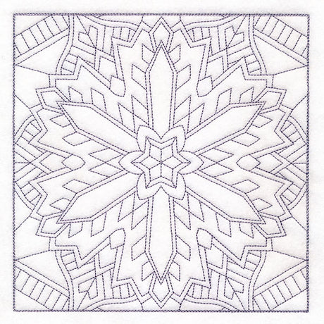 Magic of Snowflakes Quilting 2 (Double Run)
