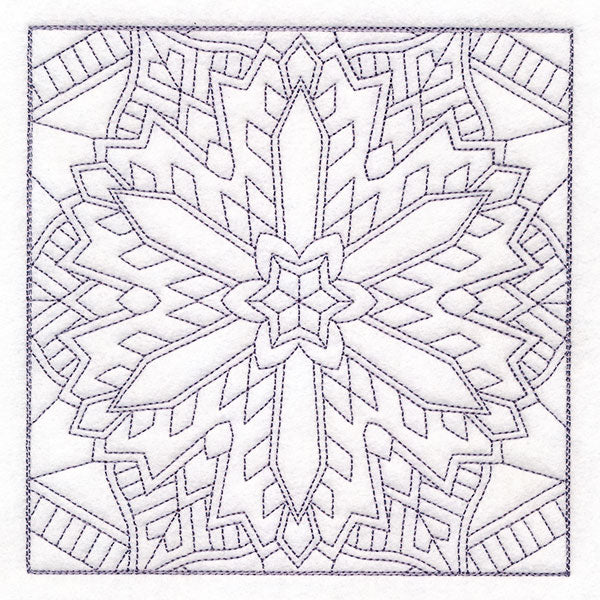 Magic of Snowflakes Quilting 2 (Double Run)