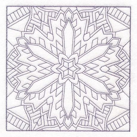 Magic of Snowflakes Quilting 2 (Double Run)