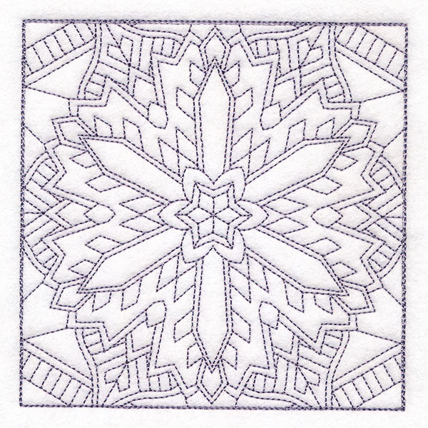 Magic of Snowflakes Quilting 2 (Double Run)