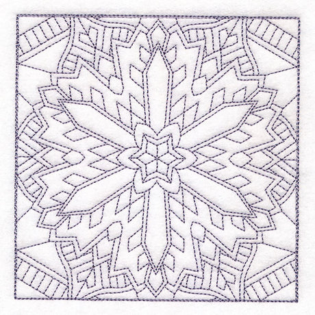 Magic of Snowflakes Quilting 2 (Double Run)