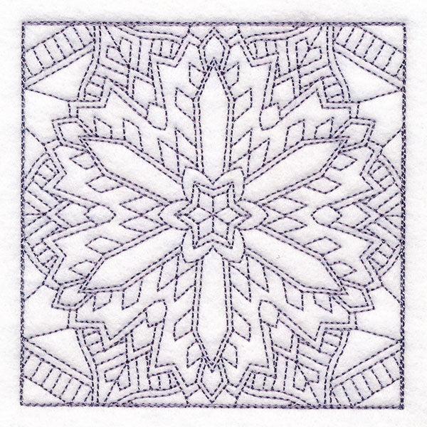 Magic of Snowflakes Quilting 2 (Double Run)