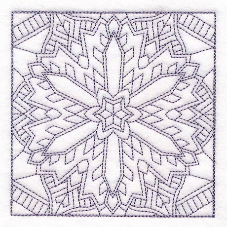 Magic of Snowflakes Quilting 2 (Double Run)