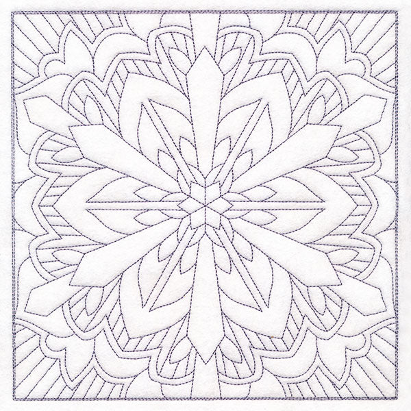 Magic of Snowflakes Quilting 3 (Double Run)