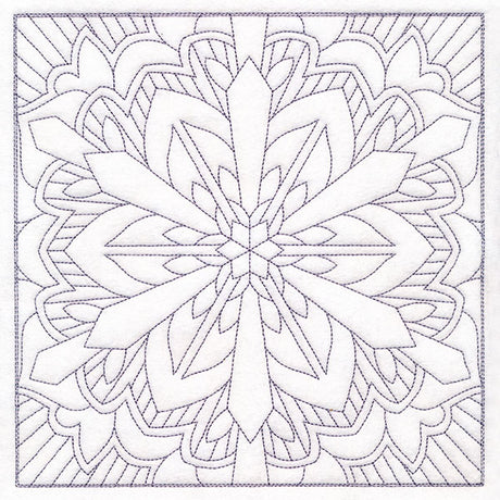 Magic of Snowflakes Quilting 3 (Double Run)