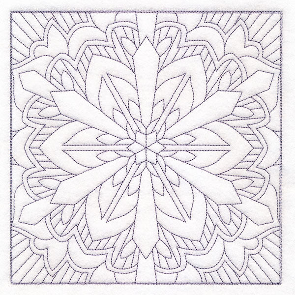 Magic of Snowflakes Quilting 3 (Double Run)