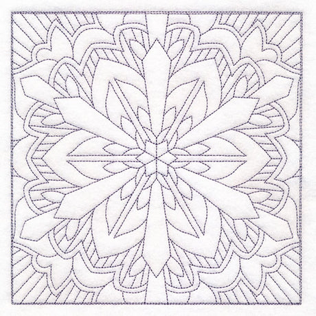 Magic of Snowflakes Quilting 3 (Double Run)