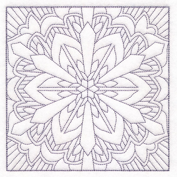 Magic of Snowflakes Quilting 3 (Double Run)