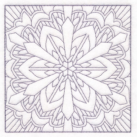 Magic of Snowflakes Quilting 3 (Double Run)
