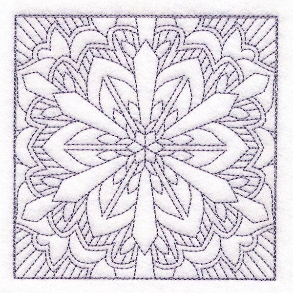 Magic of Snowflakes Quilting 3 (Double Run)