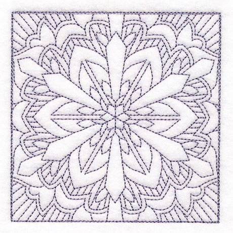 Magic of Snowflakes Quilting 3 (Double Run)