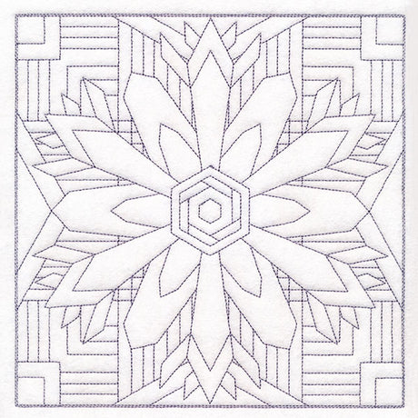 Magic of Snowflakes Quilting 4 (Double Run)