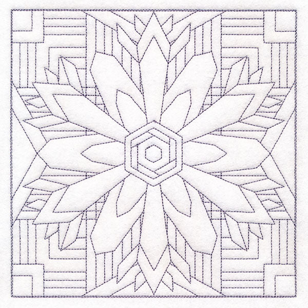 Magic of Snowflakes Quilting 4 (Double Run)