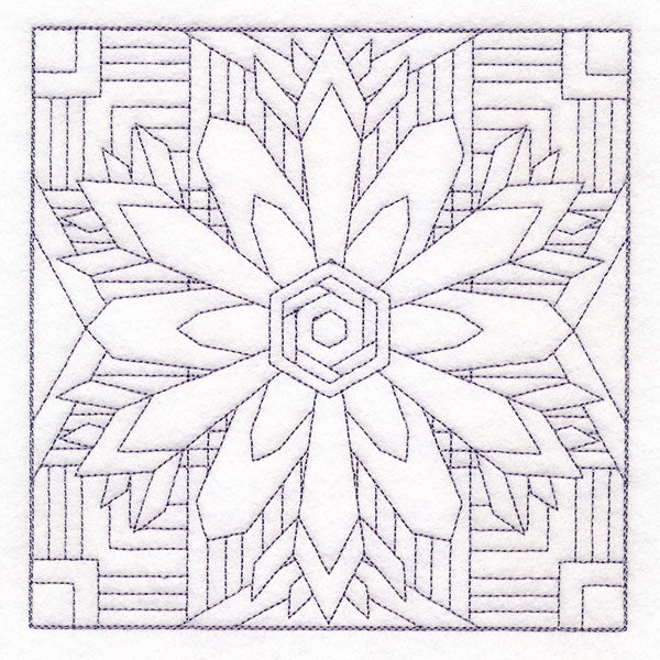 Magic of Snowflakes Quilting 4 (Double Run)