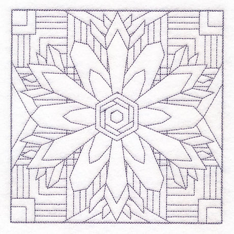 Magic of Snowflakes Quilting 4 (Double Run)