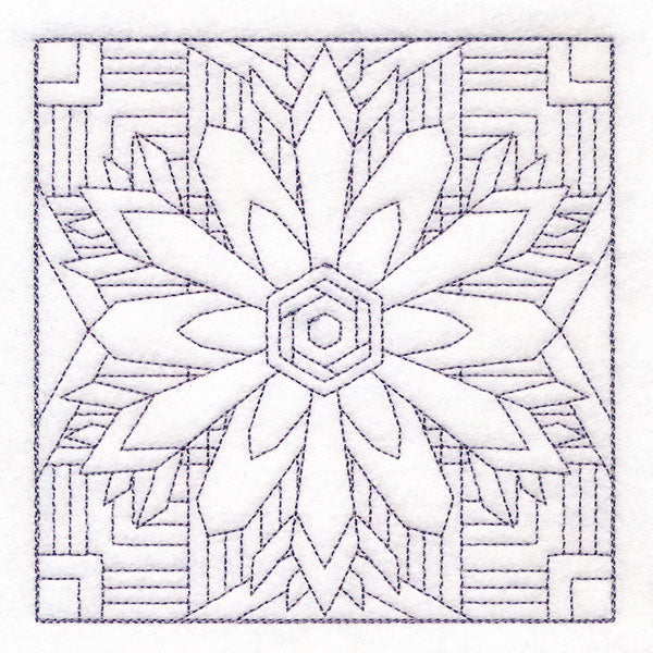 Magic of Snowflakes Quilting 4 (Double Run)