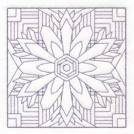 Magic of Snowflakes Quilting 4 (Double Run)