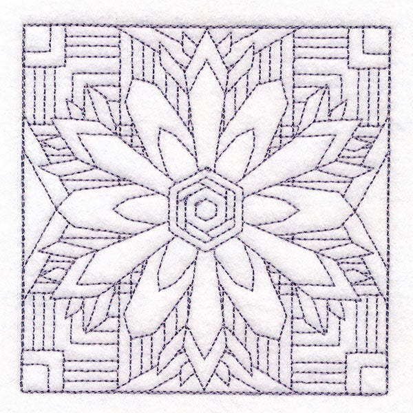 Magic of Snowflakes Quilting 4 (Double Run)