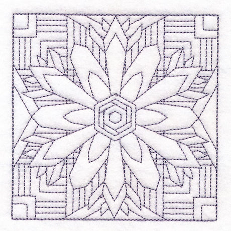 Magic of Snowflakes Quilting 4 (Double Run)