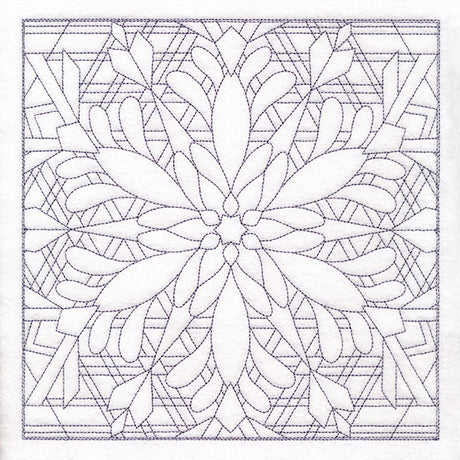 Magic of Snowflakes Quilting 5 (Double Run)