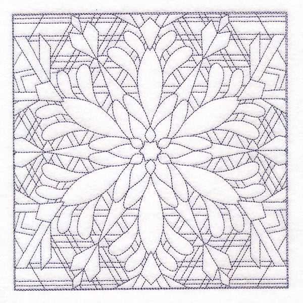 Magic of Snowflakes Quilting 5 (Double Run)