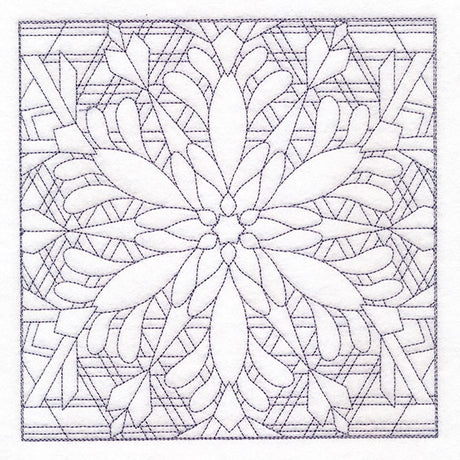 Magic of Snowflakes Quilting 5 (Double Run)