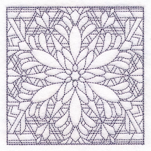 Magic of Snowflakes Quilting 5 (Double Run)