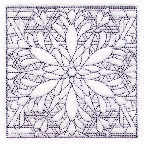 Magic of Snowflakes Quilting 5 (Double Run)