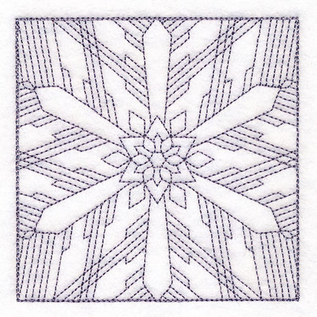Magic of Snowflakes Quilting 6 (Double Run)