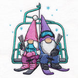 Winter on the Ski Lift Gnomes