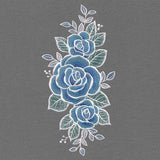 Winter's Splendor Icy Rose Border