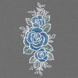 Winter's Splendor Icy Rose Border