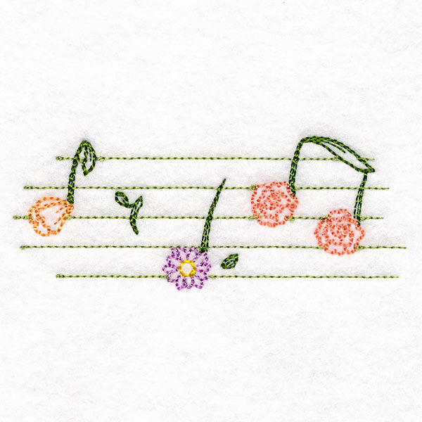 The Music of Nature Flower Notes