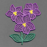 Flowers of the Year - February Violet (Lace)