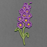 Flowers of the Year - July Larkspur (Lace)