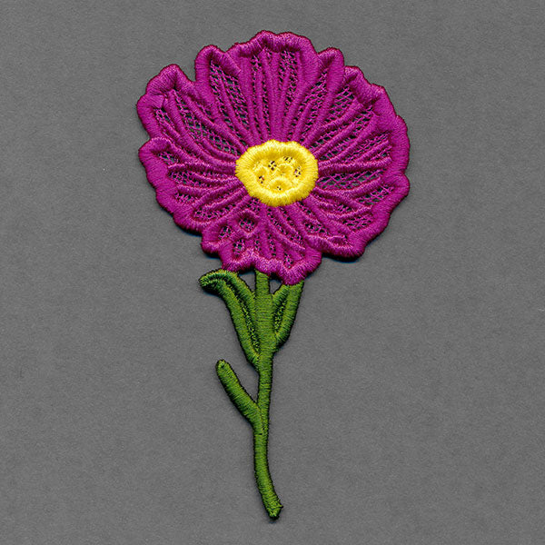 Flowers of the Year - September Aster (Lace)