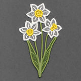 Flowers of the Year - December Narcissus (Lace)