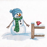 Magical Winter - Snowman in Beanie