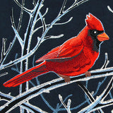 Cardinal in Winter Branches