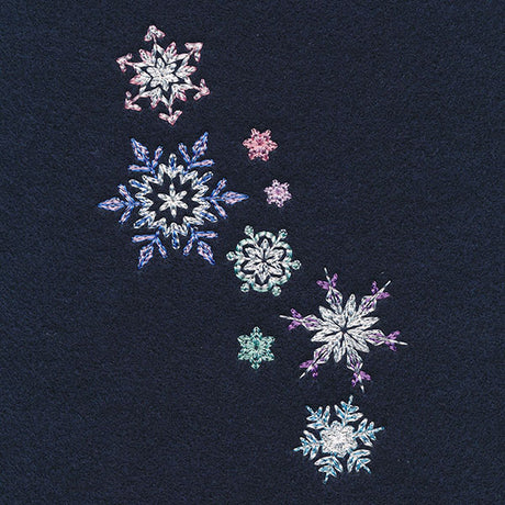 Winter Magic Snowflake Cascade