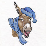 Bundled Up for Winter - Donkey