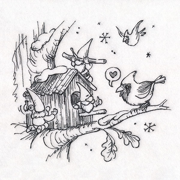 Busy Gnome Birdhouse Builders