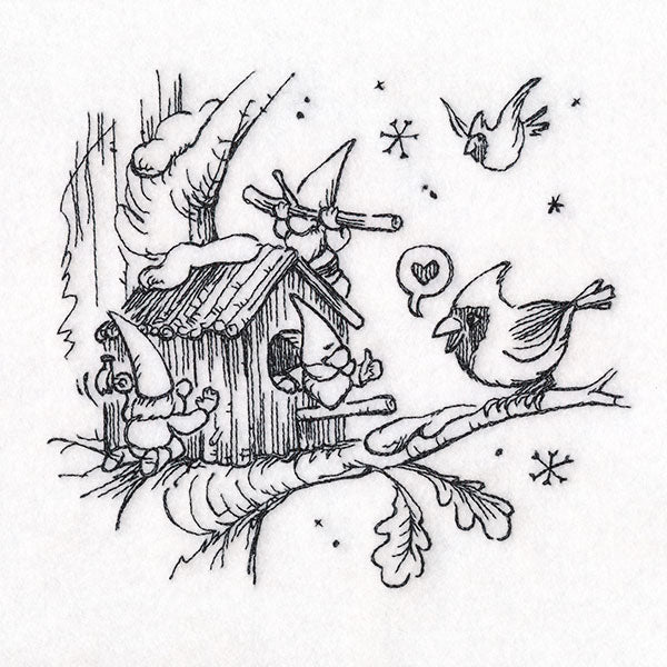 Busy Gnome Birdhouse Builders