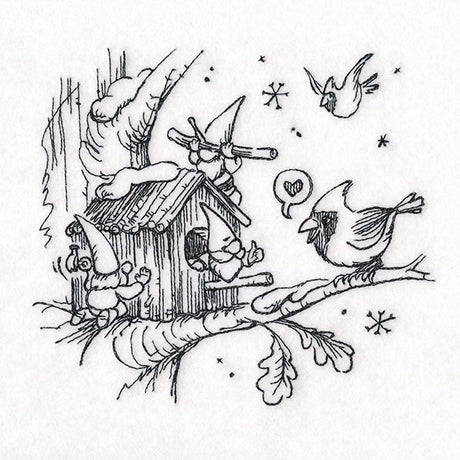 Busy Gnome Birdhouse Builders