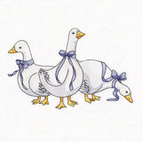 Blue Ribbon Goose Trio
