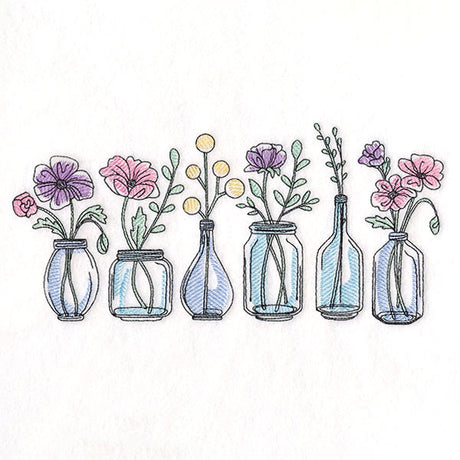 Farmhouse Flowers Border