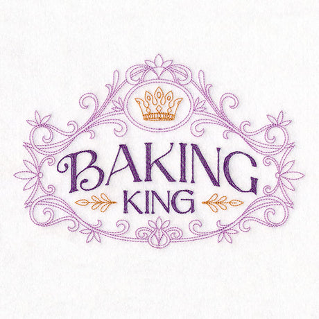 Baking Royalty Sign - King