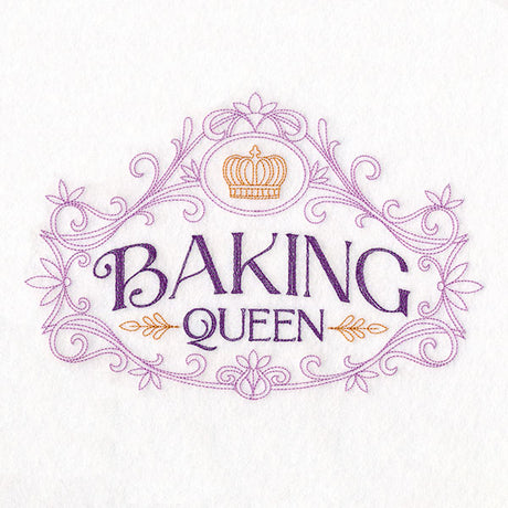 Baking Royalty Sign - Queen