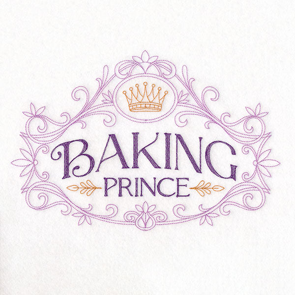 Baking Royalty Sign - Prince