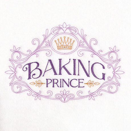 Baking Royalty Sign - Prince